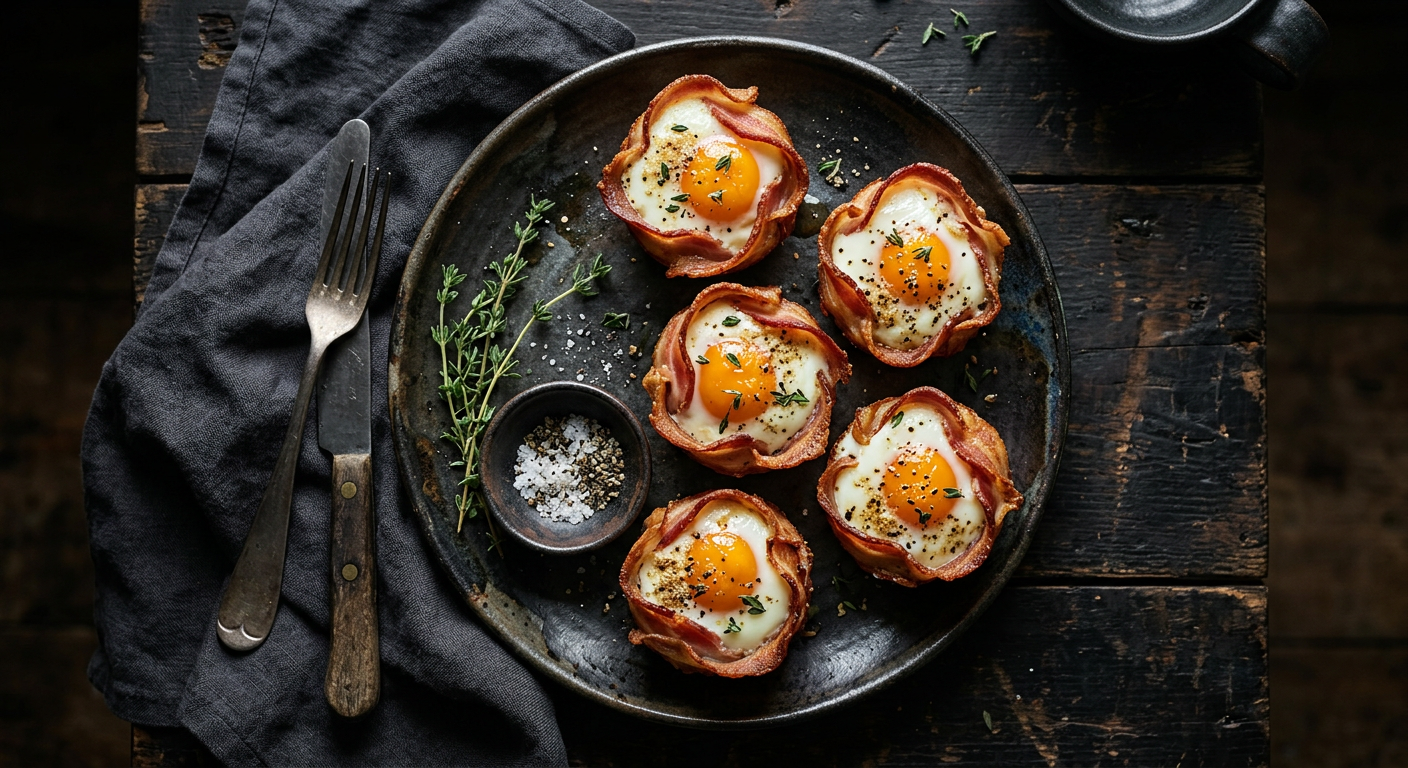 Bacon & Egg Cups