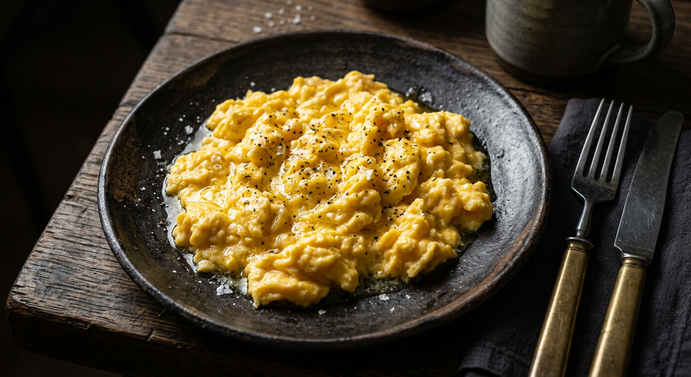 Scrambled Eggs in Butter